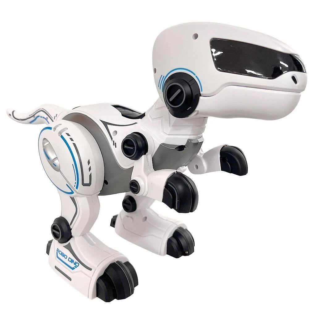 Brinquedo Robô Interativo Dino Bot com Movimento e Som Candide