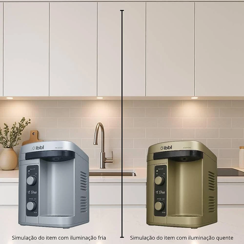 Purificador de agua ibbl e-due prata bivolt 79073001