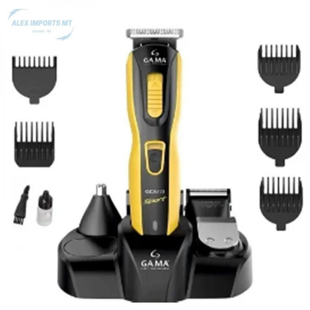 Máquina Corta Cabelo Gama Italy Sport Corte Pra Barbearia