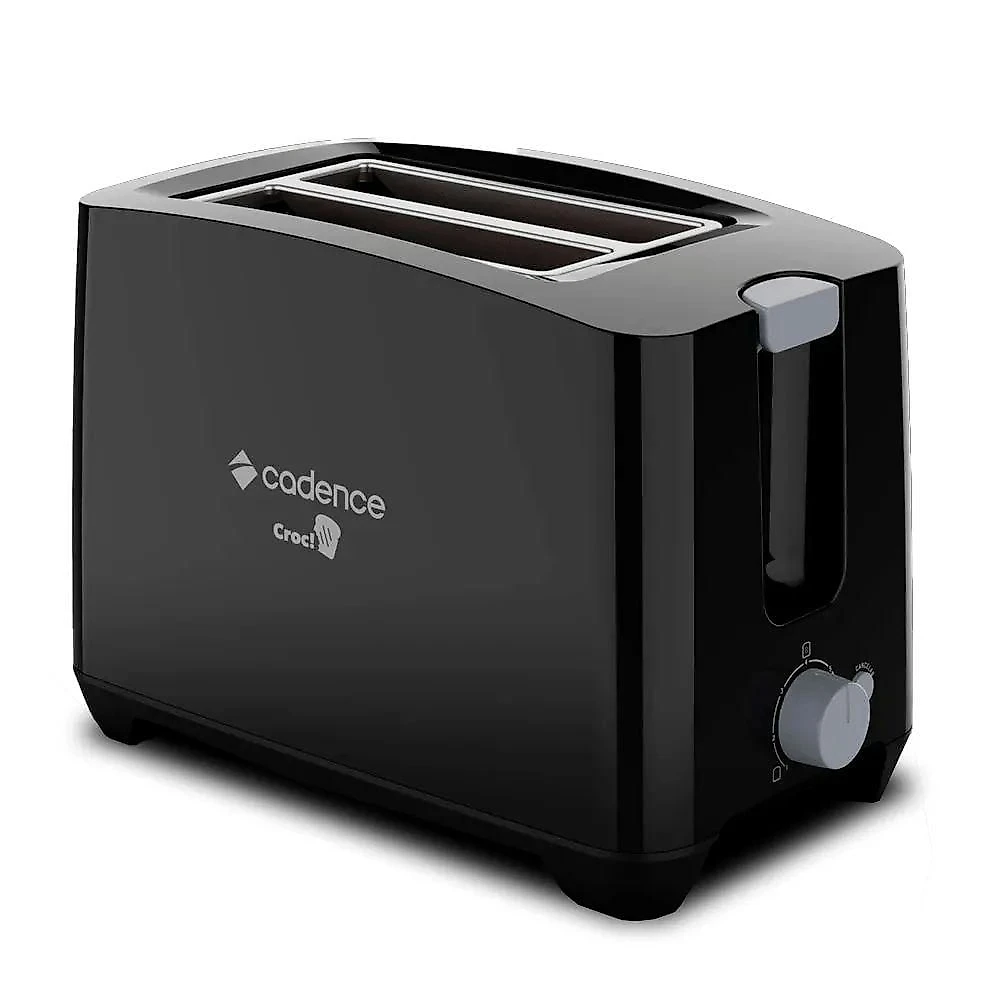 Kit Black Cadence - Cafeteira Vambora E Torradeira Croc 220V
