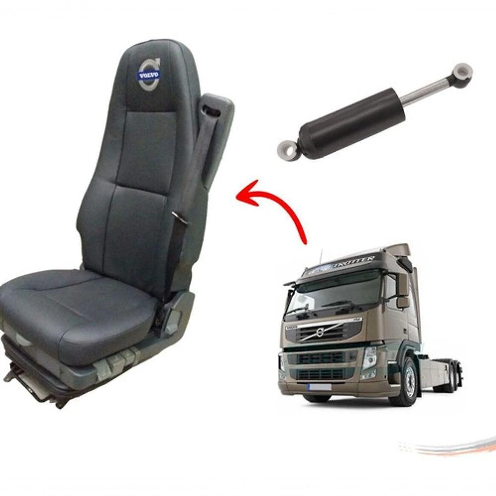 Amortecedor de Mola a Gás do Assento F103 Volvo FH Após 08 e Scania Série 5 Euro Após 12 Amortex
