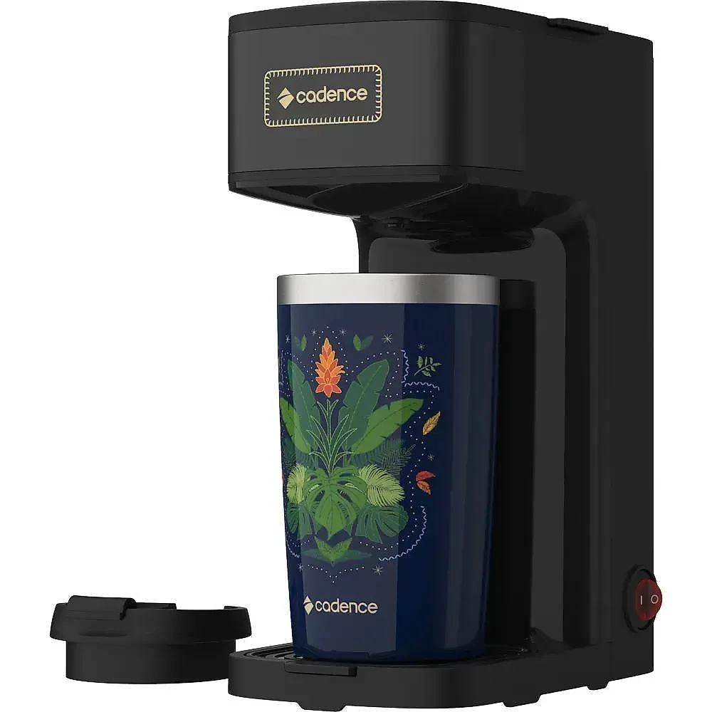 Kit Blender com 2 Jarras e Cafeteira Elétrica Cadence BLD708 600W 0,5L Azul 220V