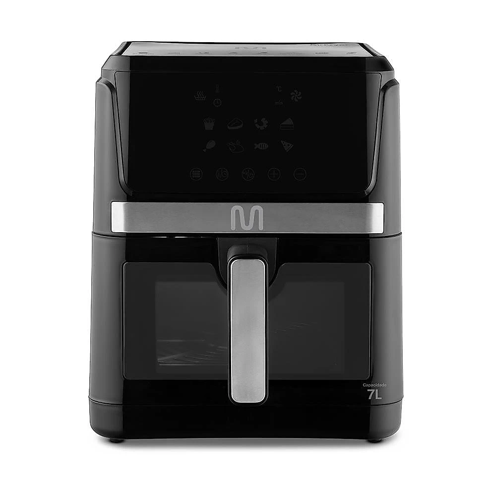 Air fryer digital 7l visor gourmet 127v-1800w multi - go223 preto - 127v