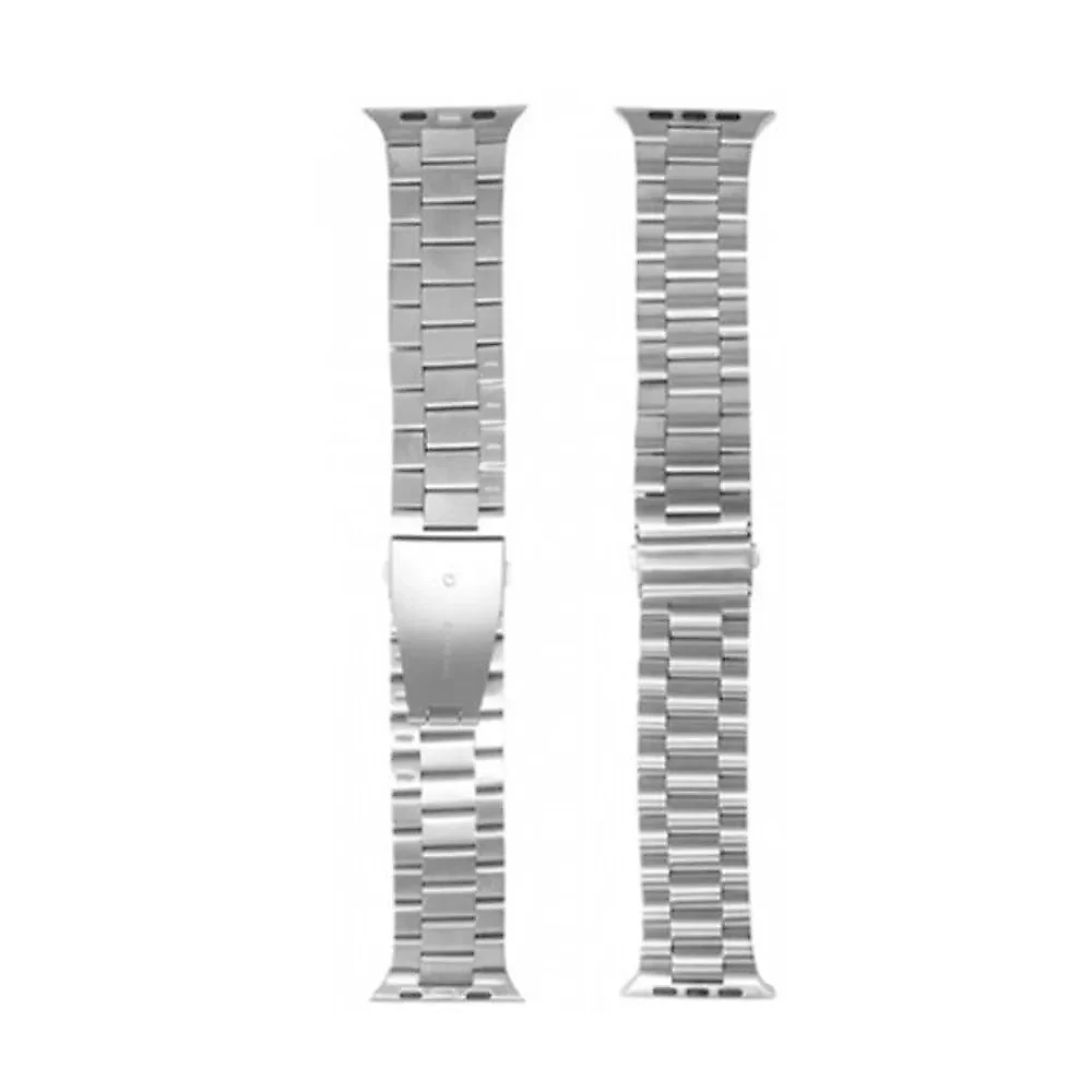 Pulseira Para Smartwatch Aço Kit 3 Unidades Elo Smartband