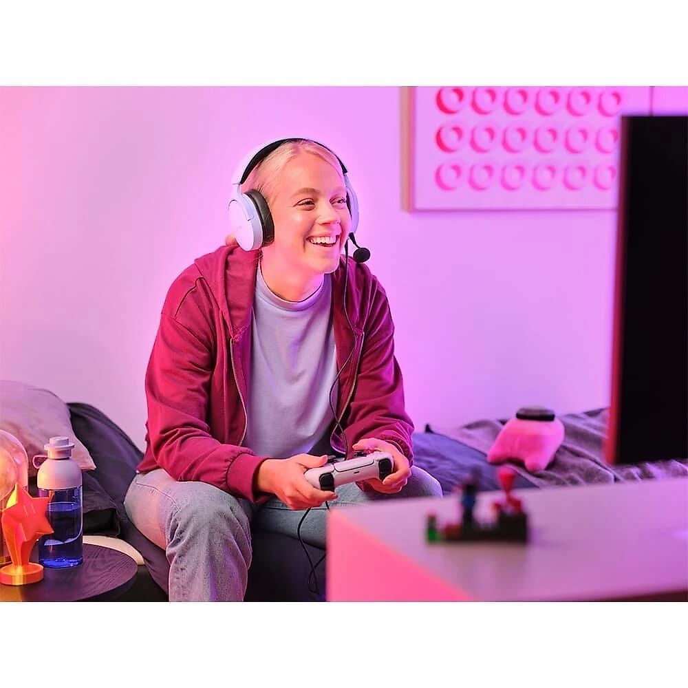Headset Gamer GXTrust 489P Fayzo, Multiplataforma, P3, Microfone Destacável, Cancelamento de Ruído, Roxo - 25301