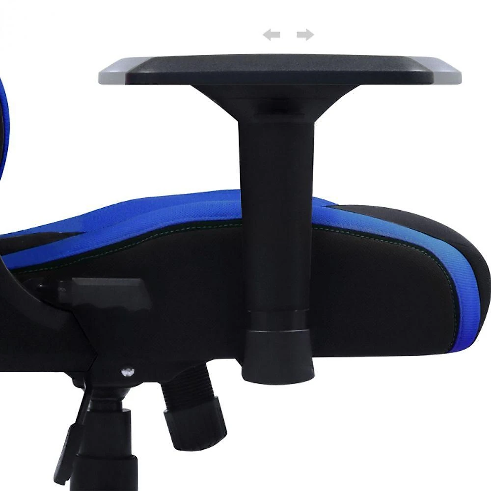Cadeira Gamer Pcyes Mad Racer V8 Turbo Azul e Preta