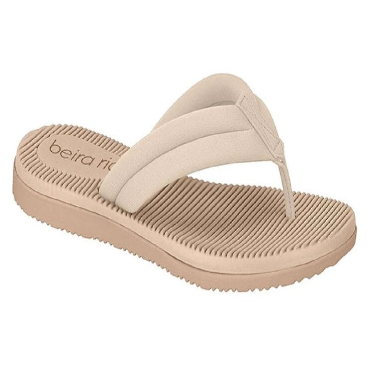 Chinelo de Dedo Beira Rio Feminino - CREME