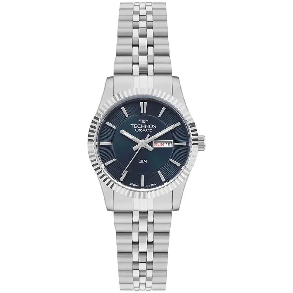 Relógio Feminino Technos Automático 6T51AA/1A Prata