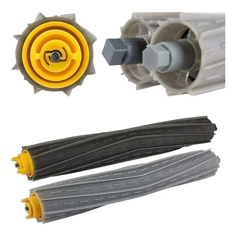 Conjunto De 2 Rolos Para Irobot Roomba Kit De Peças De Reposição Para Irobot Roomba 860 870 880 890 960 980 990 Acessóri
