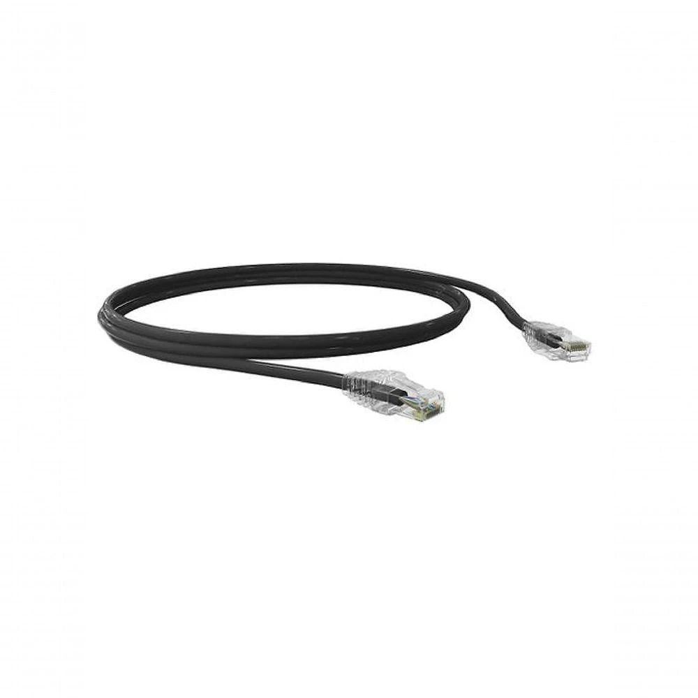 Patch Cord Cat5e 0.5M Preto T568A 35104006 para Cabeamento Estruturado Furukawa