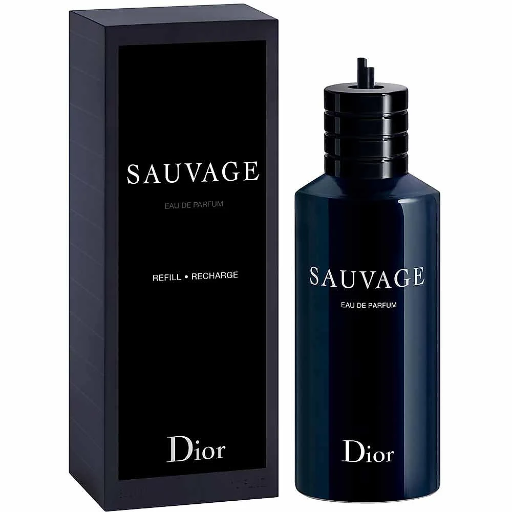 Refil sauvage dior perfume masculino edp 300ml