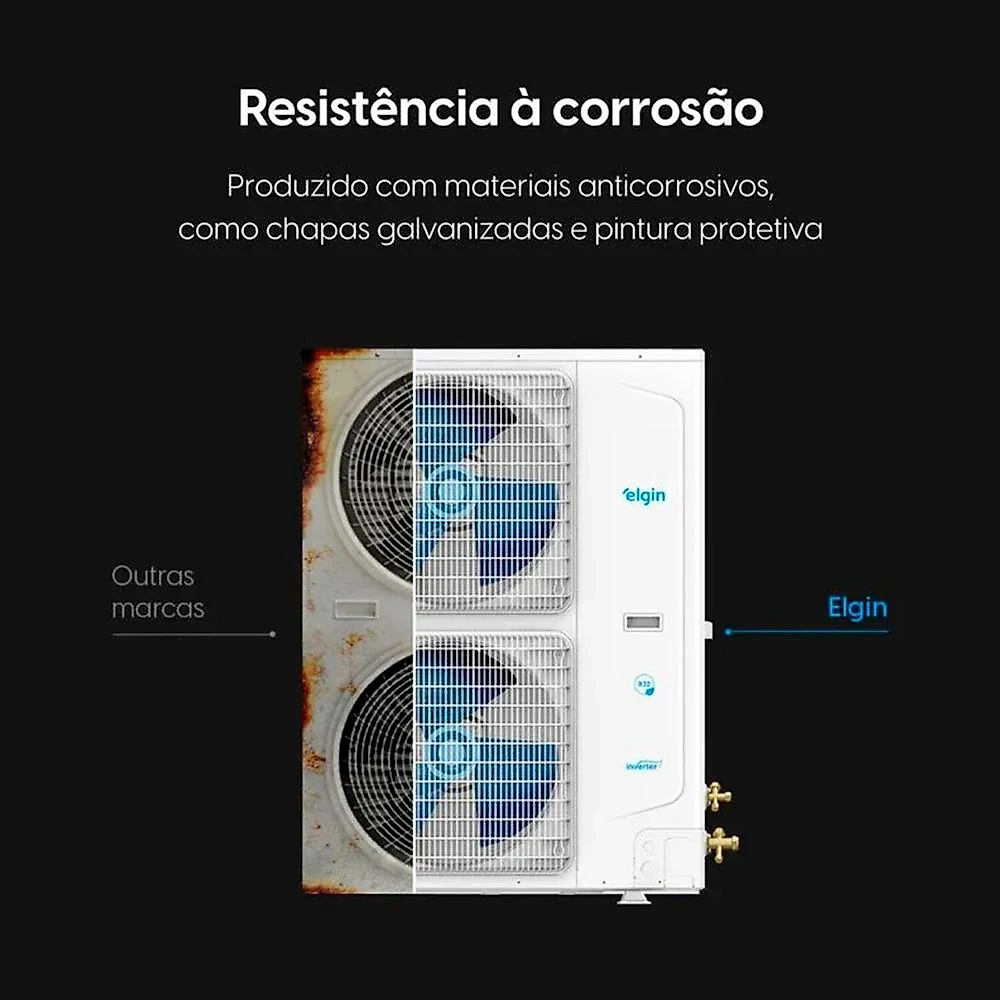 Ar-Condicionado Split Inverter Piso Teto 56000 BTUs Elgin Só Frio 45PXFE60C2CB/45PXFI60C2WB 220V