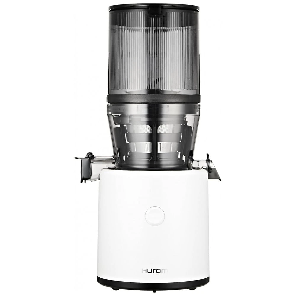 Extrator de Suco Hurom H320 Cold Press, Fácil de Limpar, Máquina de Sucos Lenta, Filtros Grossos, Autoalimentação, Sem as Mãos, Tamanho Família,