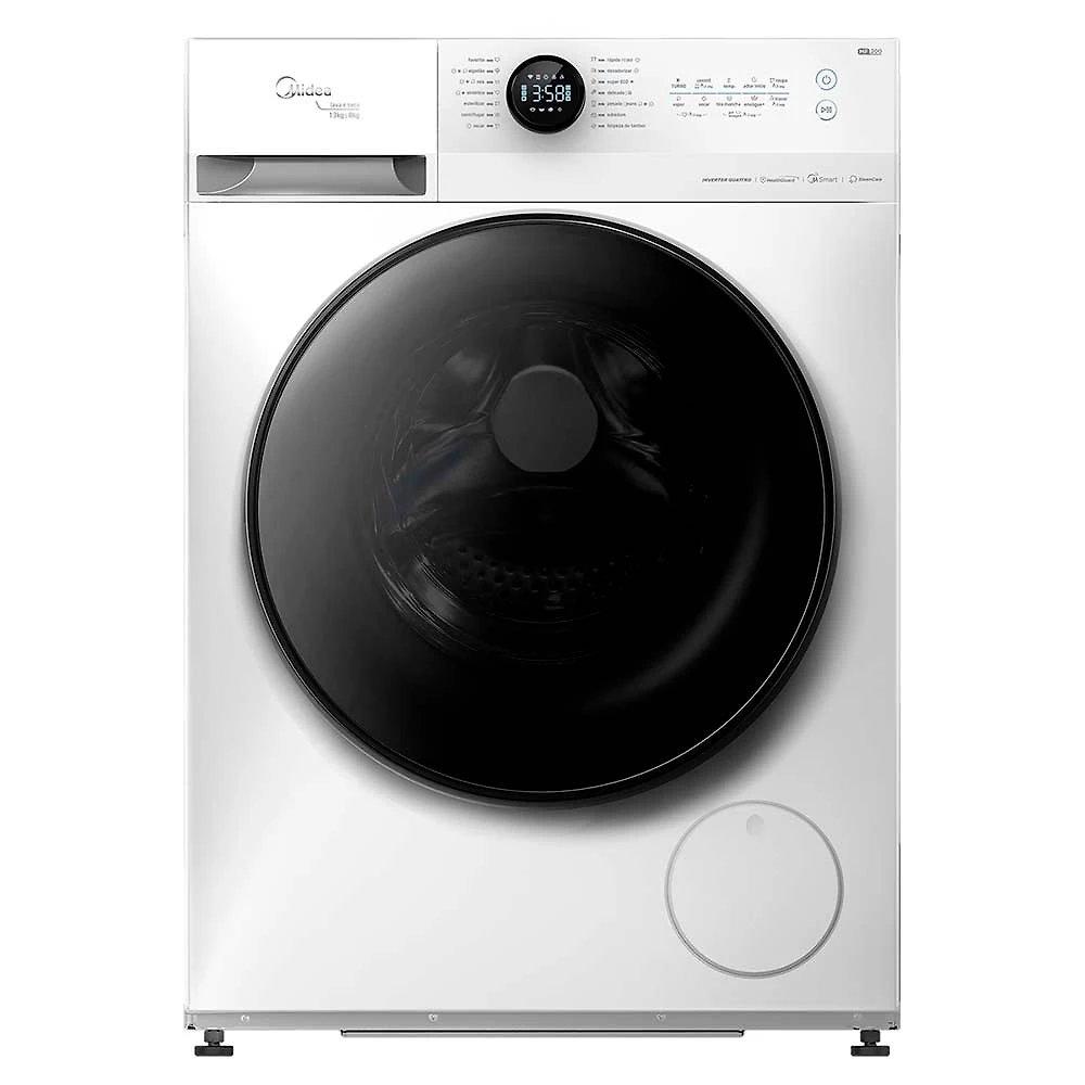 Miniatura Lava e Seca Midea HealthGuard 13kg/8kg Branca Conectada com Função Turbo - MF200D13 110