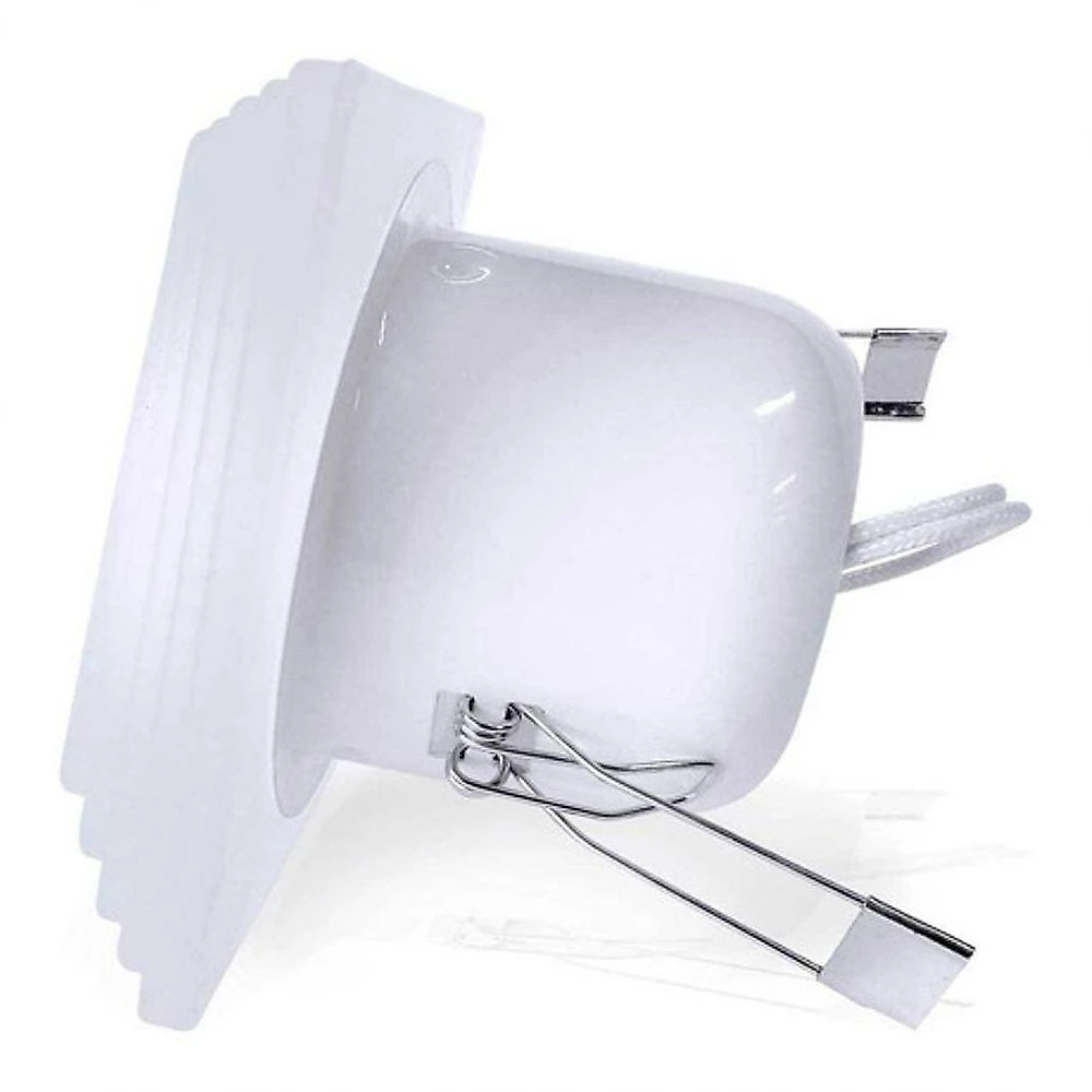 Spot Embutir Branco Quadrado Vidro Com Led 4,8w Led Cor Da Lâmpada 4000k