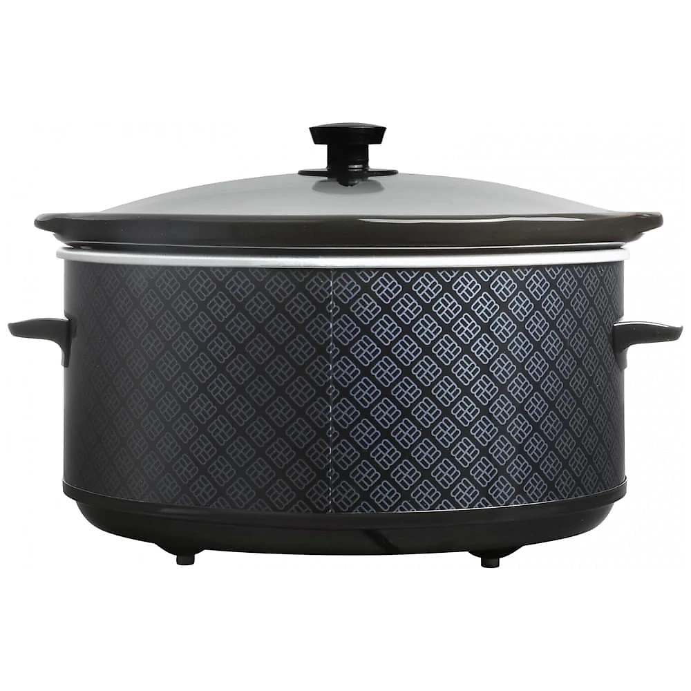 Panela Elétrica Slow Cooker West Bend Preta 5,7L Cerâmica Oval Tampa de Vidro 330W 110V