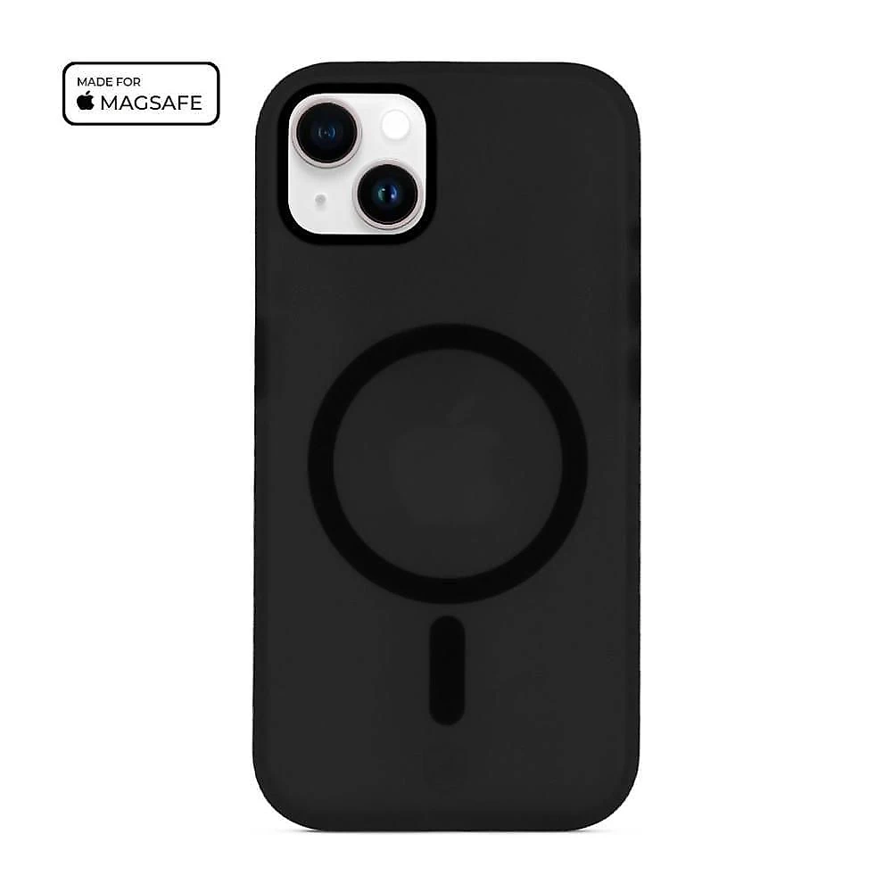 Kit Capa Magsafe Pro Preta E Pelicula Coverage Para Iphone 15 - Gshield