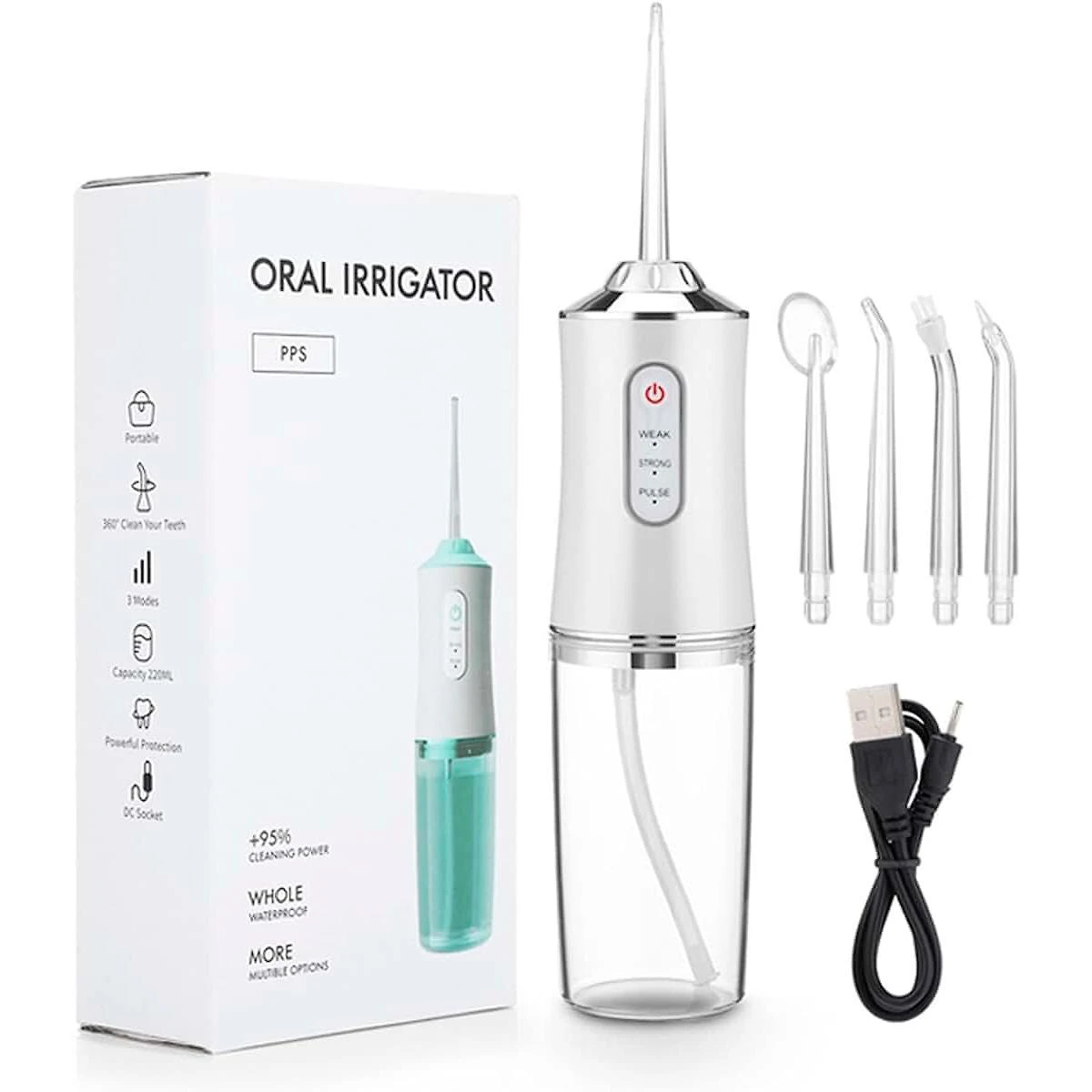 Irrigador Oral Mornwell 2 Bicos Limpeza Profunda