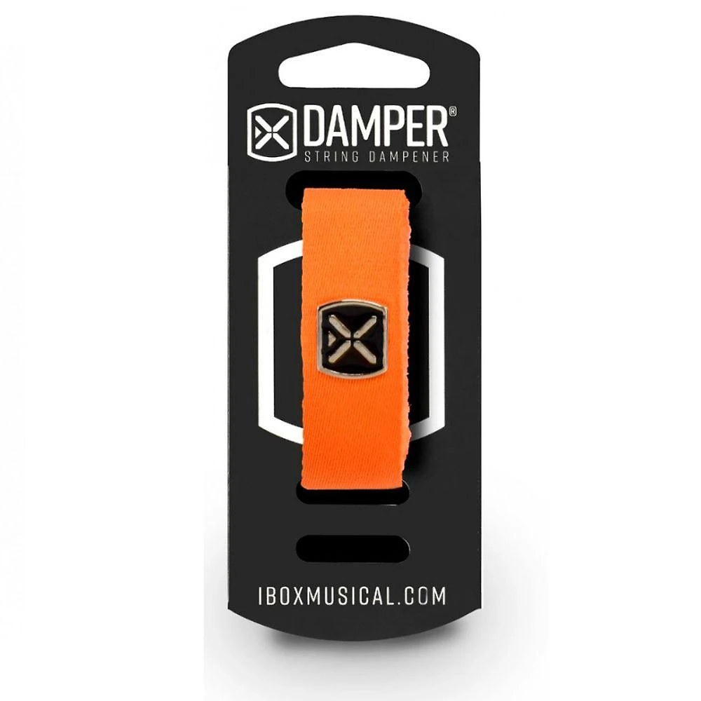 Miniatura Damper Ibox Em Poliester E Tag Em Metal Laranja Dtmd23