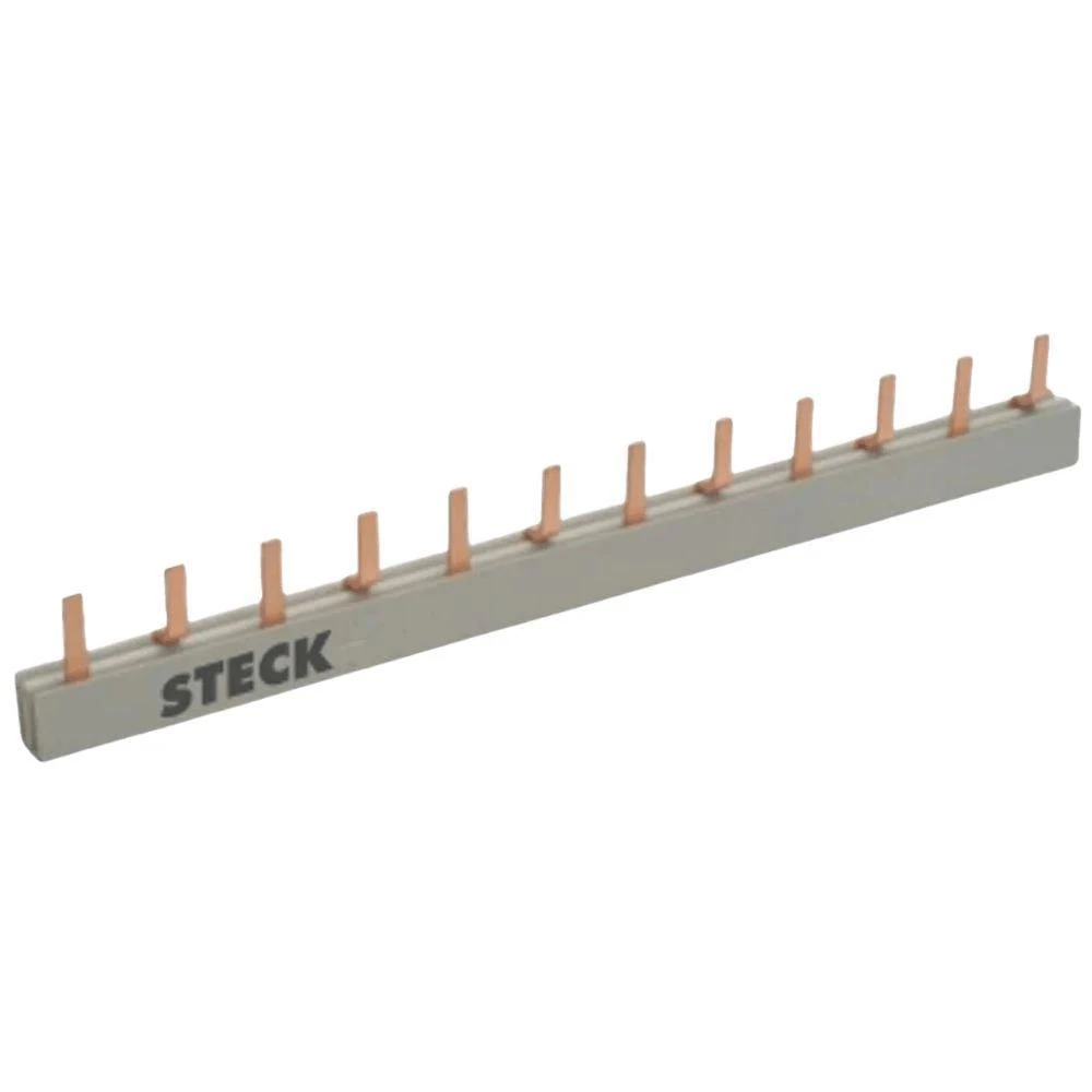 Barramento Bifasico S2F1000B para Distribuicao 80A 440VAC 57 Polos Cinza Steck para Quadros