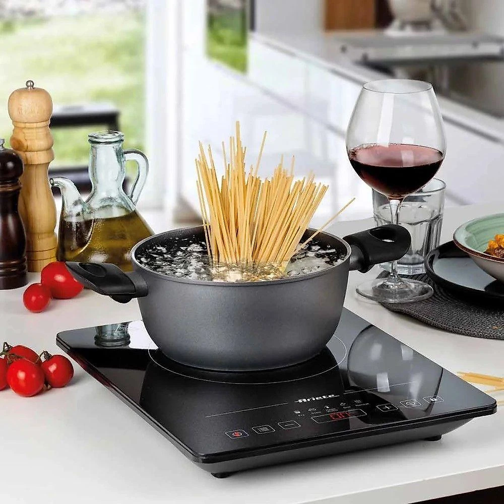 Cooktop Indução Portátil 1 Boca Touch 1200W Preto Ariete 220V