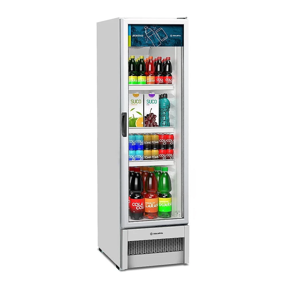 Refrigerador Expositor Vertical Metalfrio Branco 326 Litros VB28RB 110V