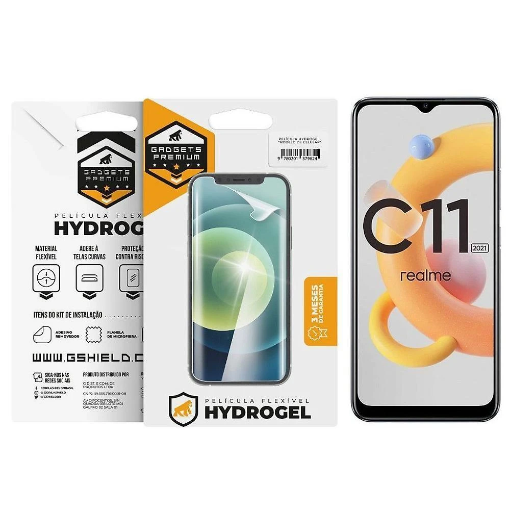 Película Para Realme C11 - Hydrogel Gamer Fosca - Gshield