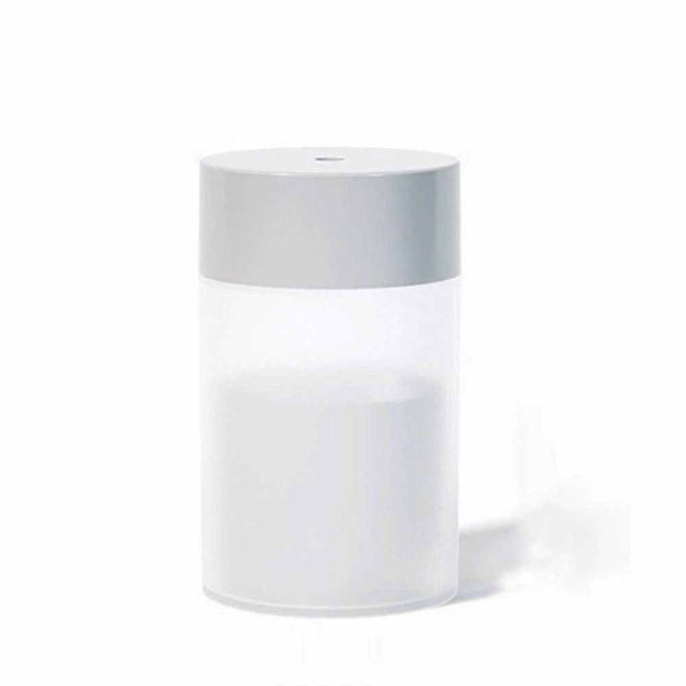 Umidificador Ar Ultra-sônico Usb 260ml Lâmpada Led Mini Difusor Óleo Essencial Carros Purificador Branco