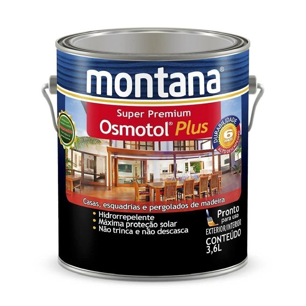 Verniz Deck Osmotol Natural Montana 3,6 Lt Impermeável