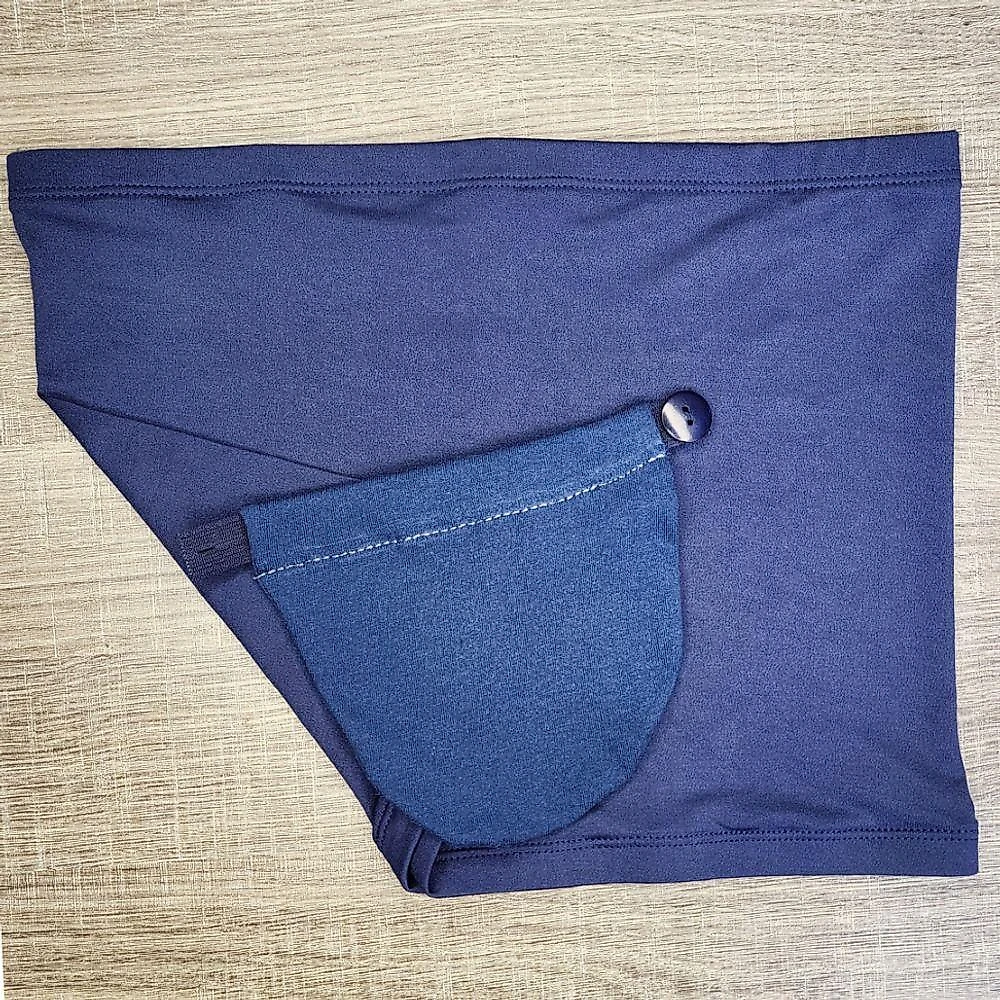 Kit Faixa para Gestante Extensor de Cós Gravidez Calça Jeans Azul Branco Preto OEM