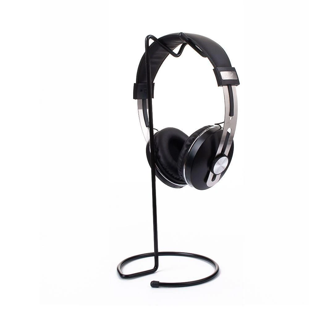 Suporte De Mesa Preto Para Fones De Ouvido