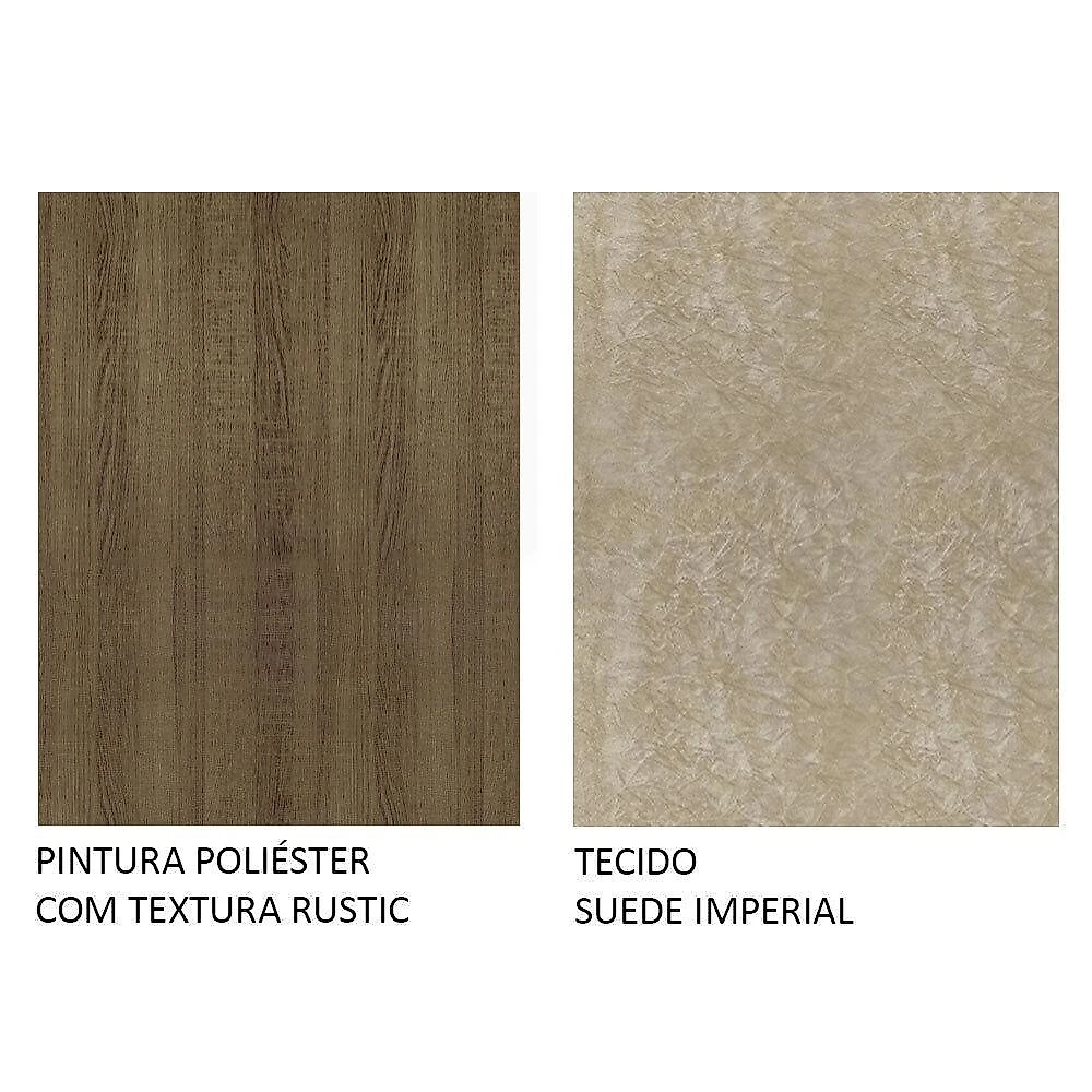Conjunto sala de jantar mesa tampo de madeira 2 cadeiras rustic/imperial lídia madesa