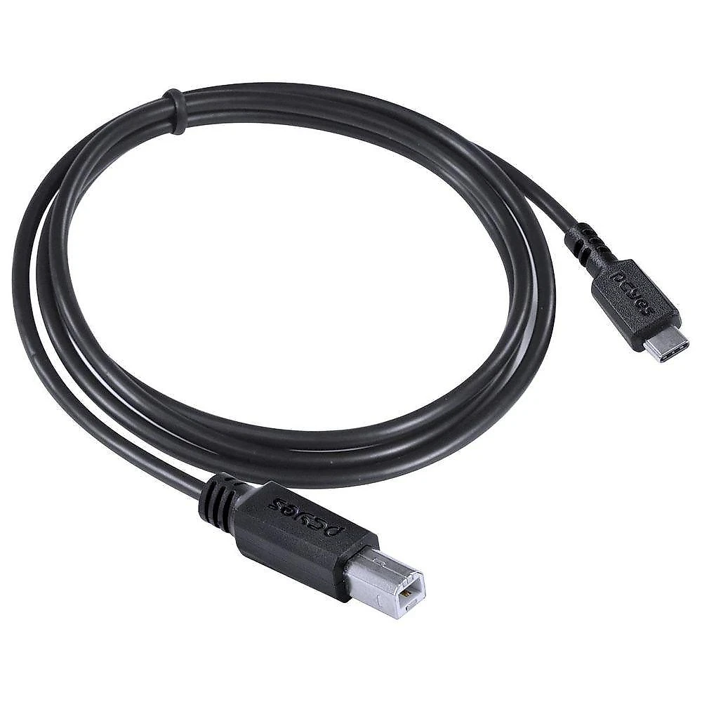 Cabo Usb Tipo C Para Usb B 2.0 1m Preto - Pucbp-1