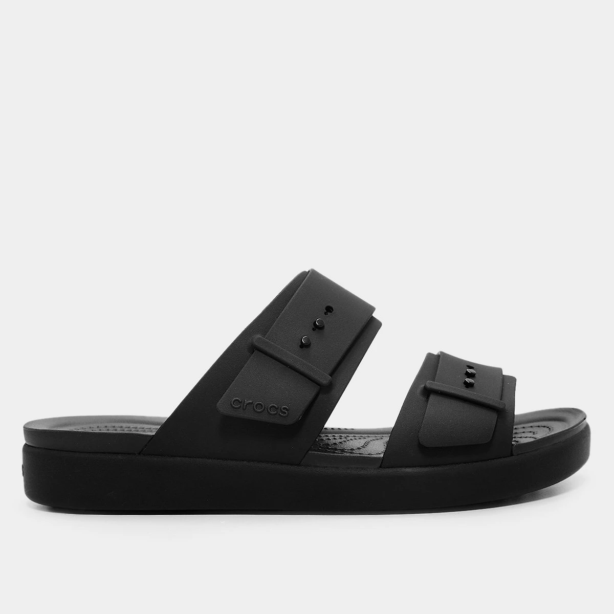 Sandália Crocs Brooklyn Woven Buckle Feminina