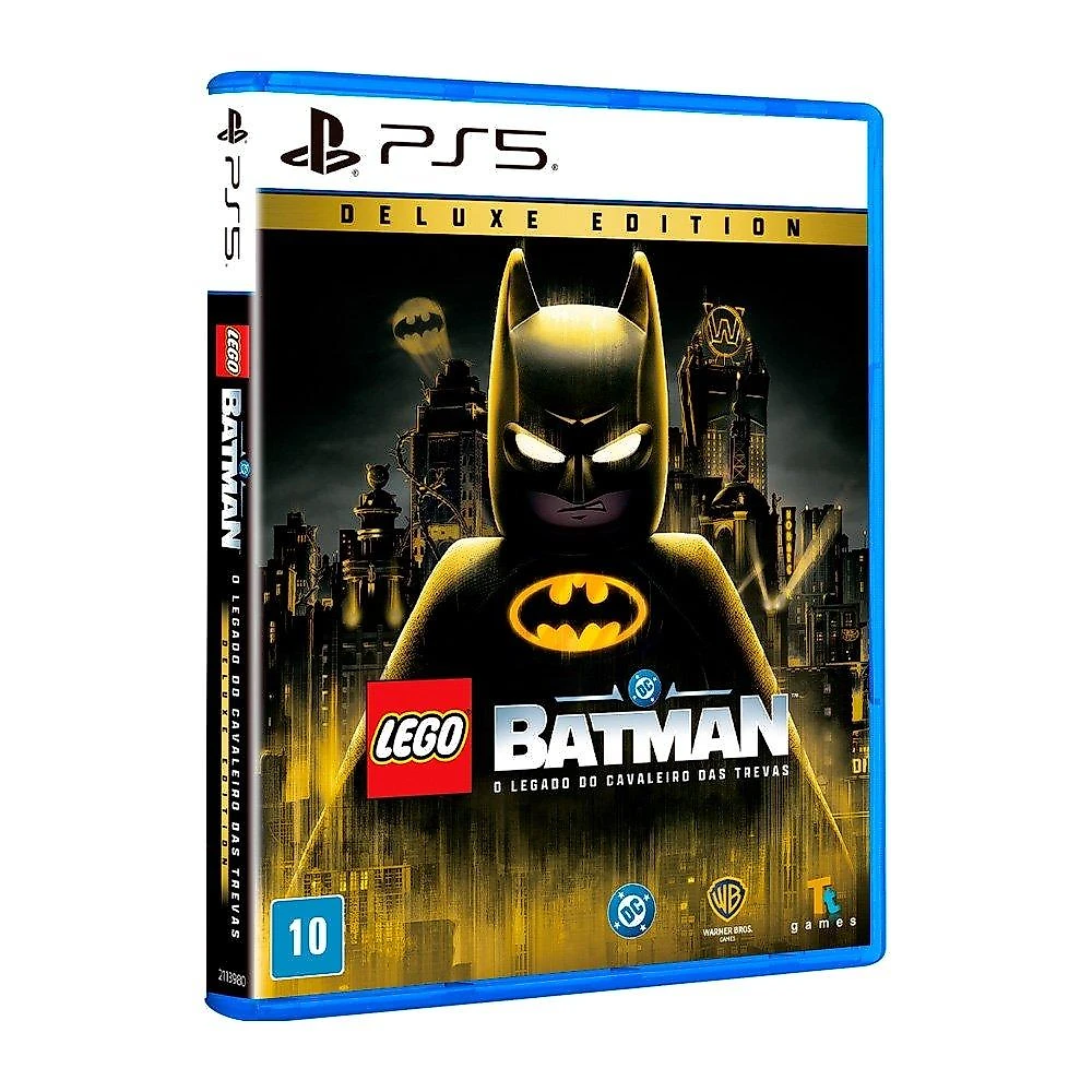 Jogo LEGO Batman O Legado do Cavaleiro das Trevas Edição Deluxe, PS5 - WB000029PS5