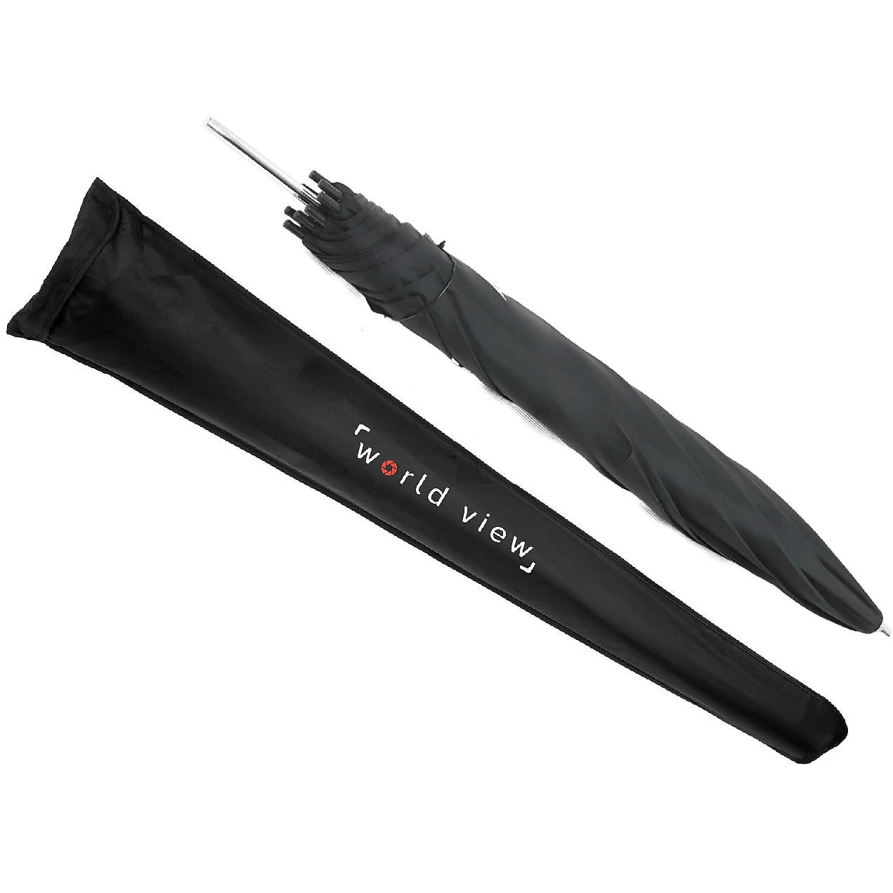 Sombrinha Refletora Preto/Branco 85cm Guarda-Chuva Fotográfico para Estúdio