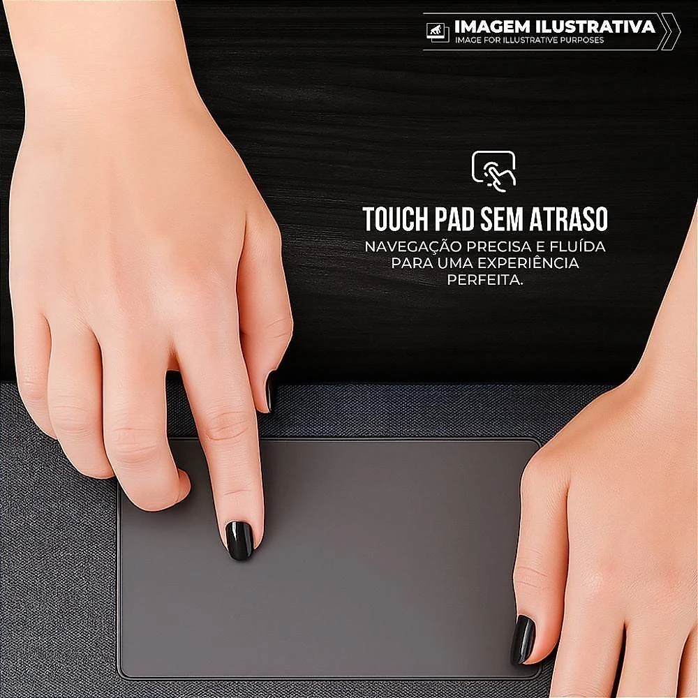 Capa para Ipad Hybrid com Teclado Bluetooth ABNT2 e Touchpad Cinza Gshield