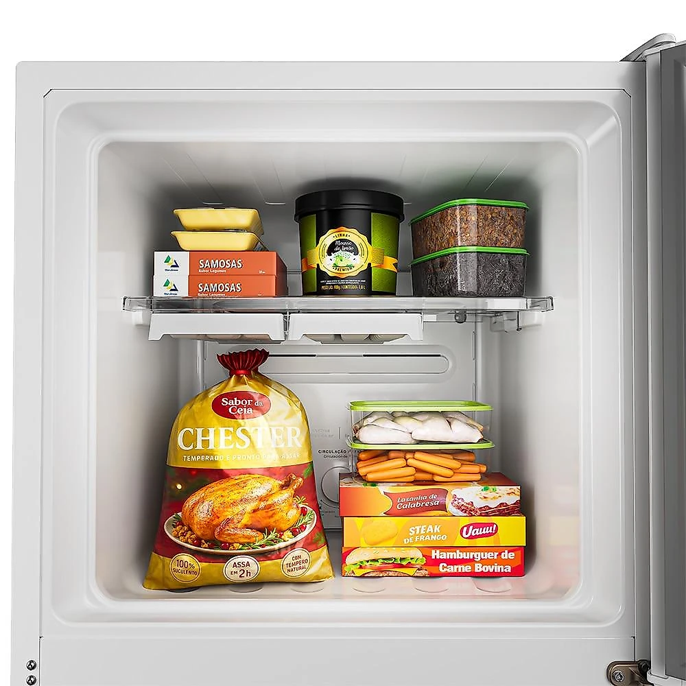 Geladeira Consul Frost Free Duplex CRM44MB Inverter, 377 Litros, Branco - 110 Volts Geladeira Consul Frost Free Duplex CRM44MB, 377L, Branco - 110V - 110 Volts