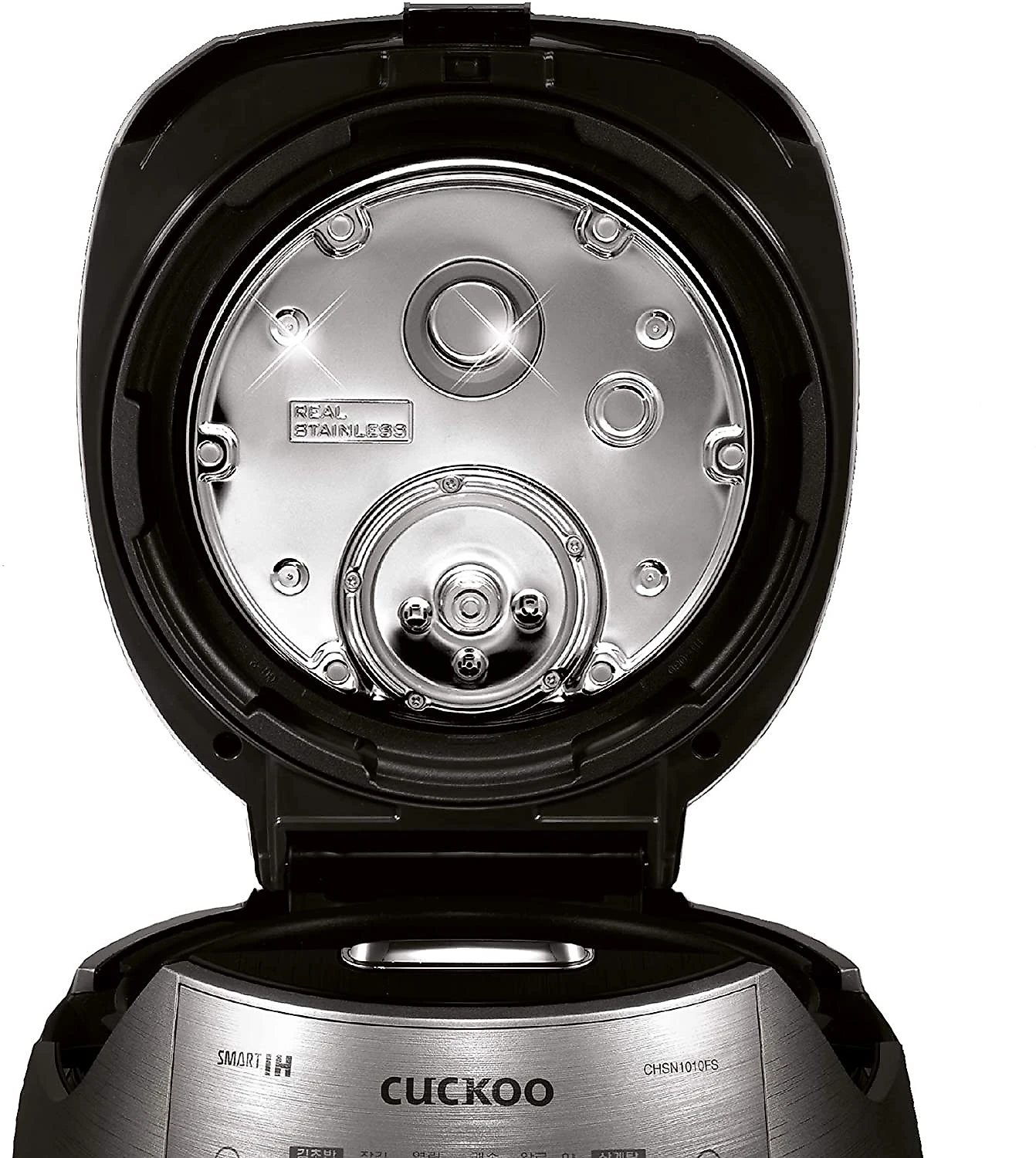 Cuckoo elétrico por indução aquecimento arroz panela de pressão 10 copos Metallic