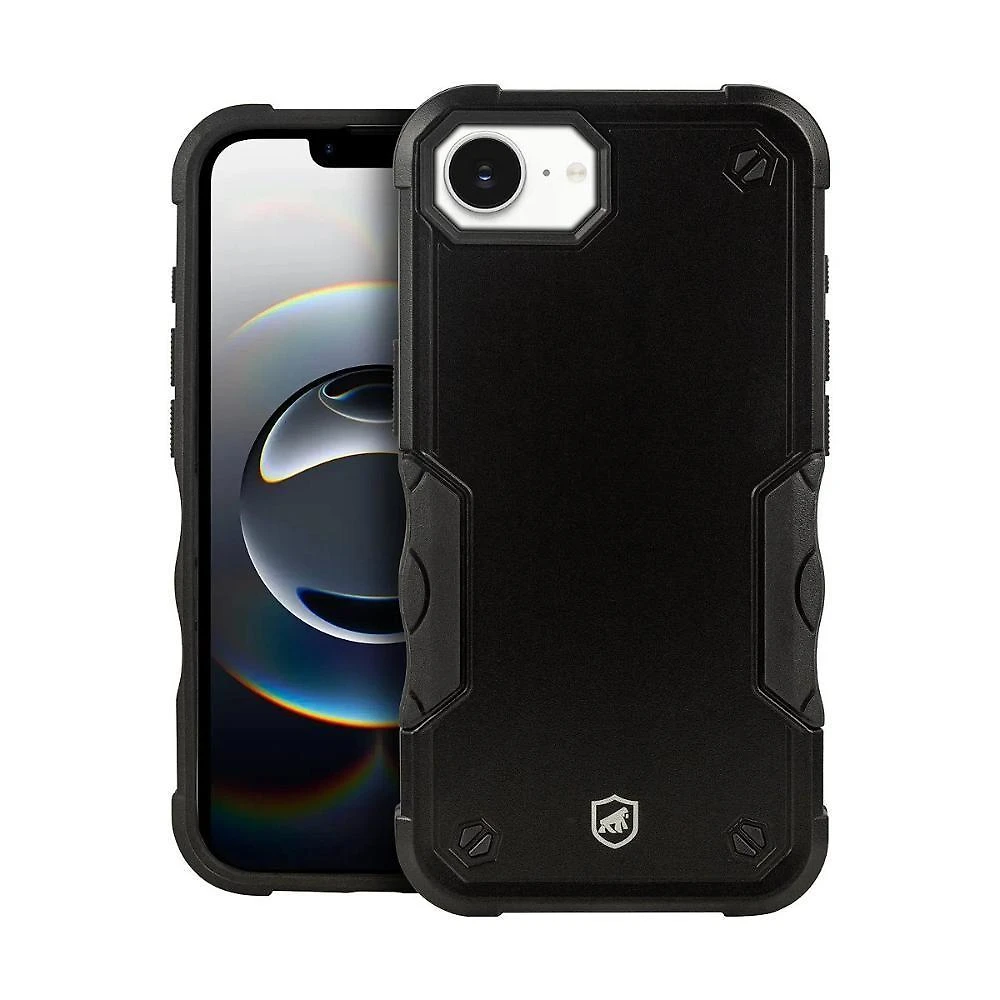Capa para Celular Gshield Armorgear para Iphone 17e Proteção Contra Impactos Polipropileno Preto 1