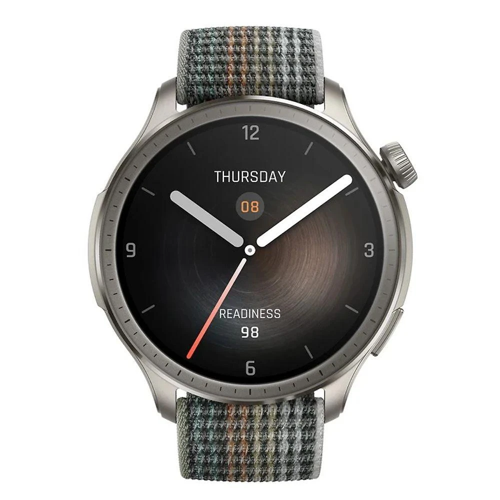 Smartwatch Amazfit Balance AMOLED 1.5 GPS Composição Corporal 14 Dias Preto