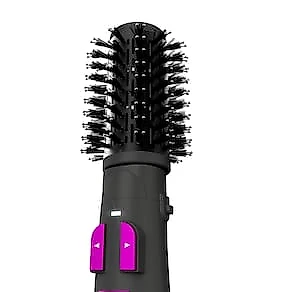 Escova Rotativa Philco PER02 1300W Íons Tourmaline Revestimento Cerâmico Bivolt Preta