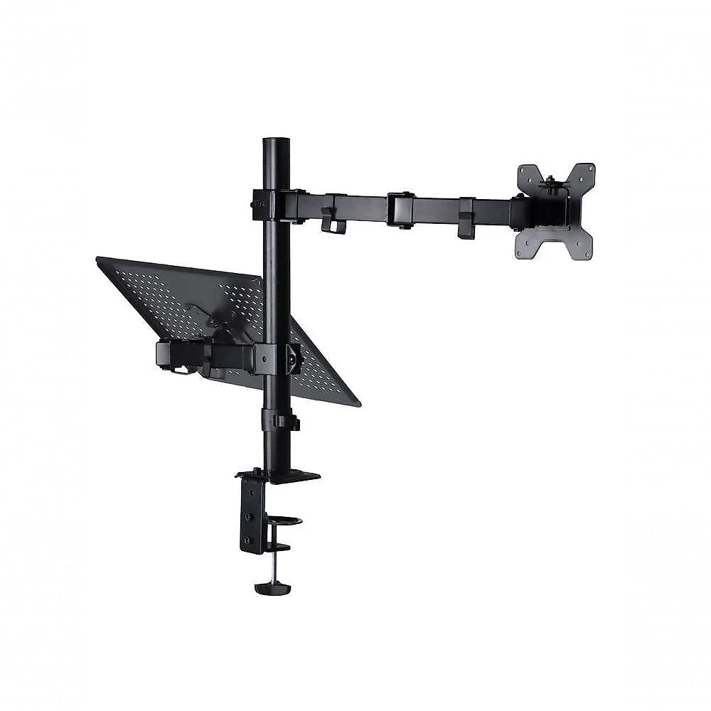 Suporte Articulado para Monitor e Notebook SMN500 com Inclinação ±90° Preto Vinik