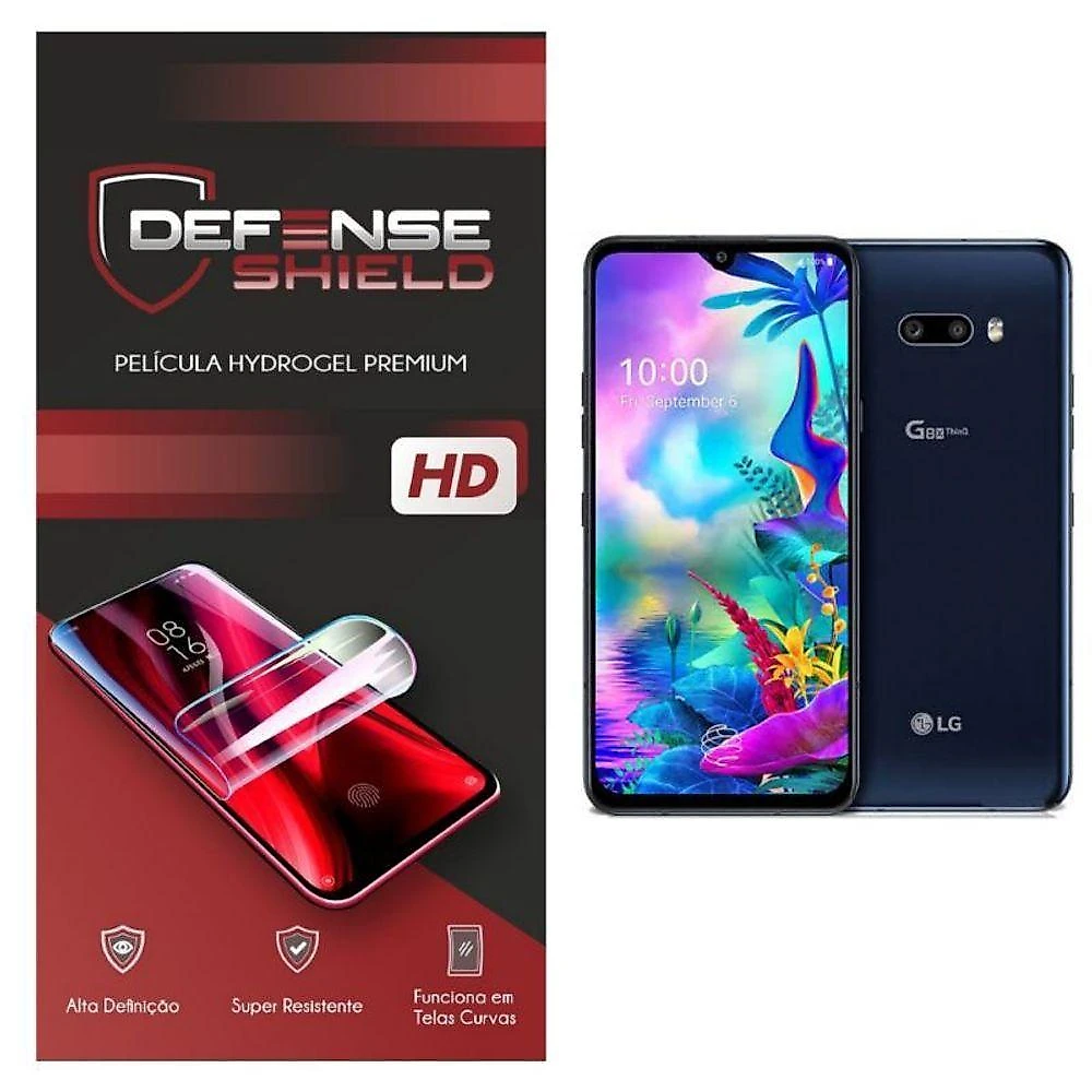Pelicula Hydrogel Premium Para Lg G8x Proteção Frontal + Verso Defense Shield