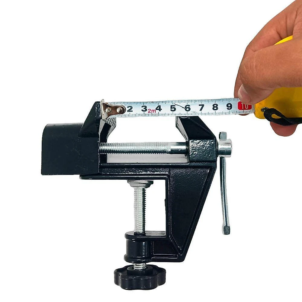 Torno De Mesa Morsa Ajustavel Preta Fbg Tools