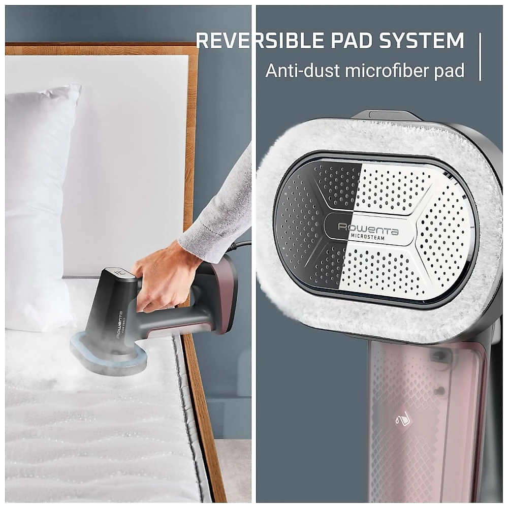 Rowenta Ferro a Vapor para Roupas, 3 em 1, Portátil, Removedor de Fiapos, 1875 Watts, Desligamento Automático, Preto Rosa, DR8865 3 em 1 Ferro a Vapor Rowenta Ferro a Vapor para Roupas, 3 em 1, Portátil, Removedor de Fiapos, 1875 Watts, Desligamento Automático, Preto Rosa, DR8865 3 em 1 Ferro