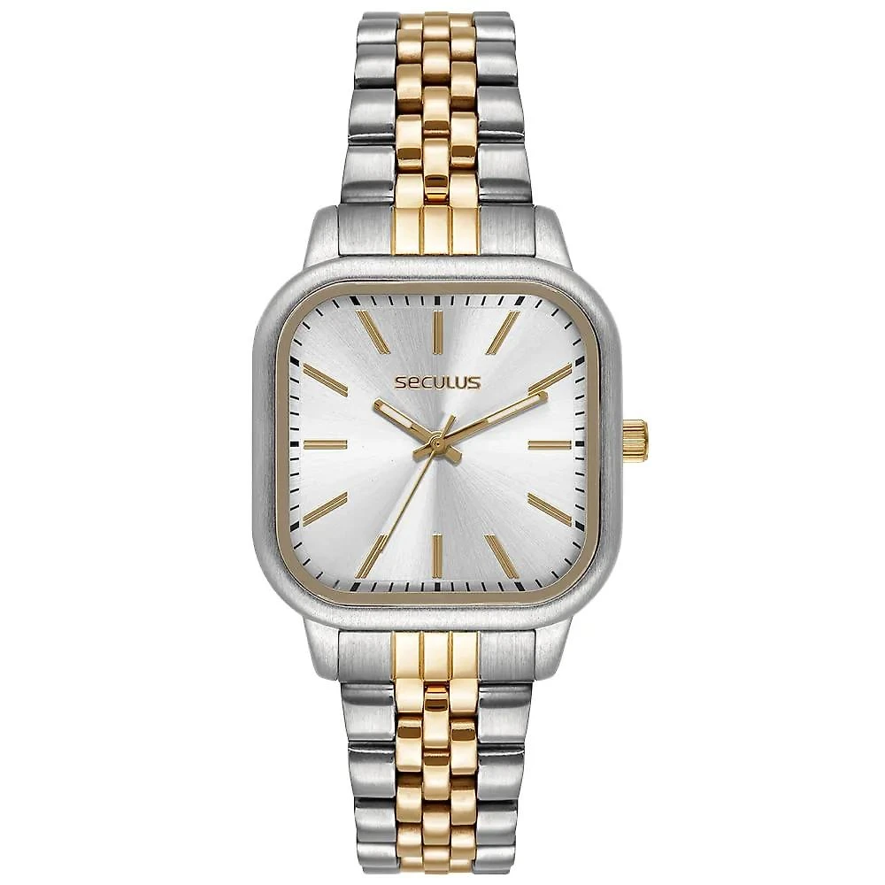 Relógio Seculus 44284LPSVBS2 Feminino 34mm Aço Inox