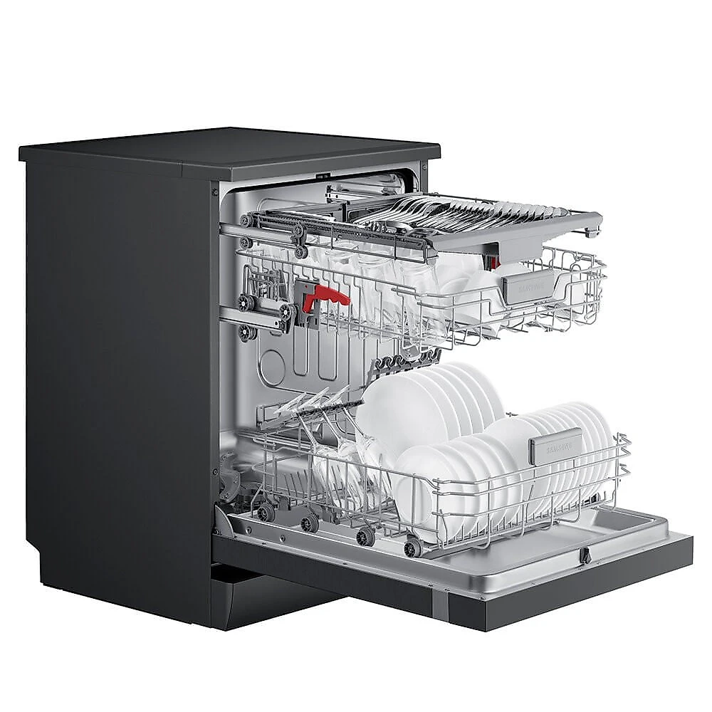 Lava-Louças 14 Serviços Samsung, Black Inox - DW60DG550FSGBZ Preto - 110V