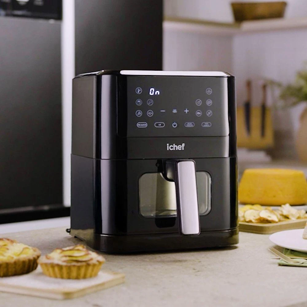 Fritadeira Elétrica Airfryer Ichef Smart Vision 6L 220V