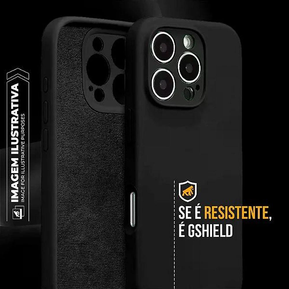 Capa para Celular Gshield para Iphone 17 com Proteção Contra Quedas e Arranhões, Silicone